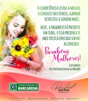 08 de Março dia Internacional da Mulher