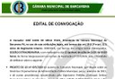 EDITAL DE CONVOCAÇÃO - SESSÃO EXTRAORDINÁRIA