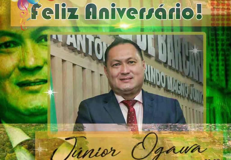 Feliz Aniversário Ver. Presidente Júnior Ogawa