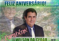 Feliz Aniversário Ver. Wilson da Cedab