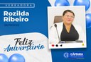 Feliz Aniversário Vereadora Rozilda