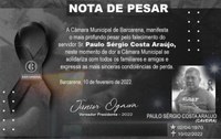 NOTA DE PESAR