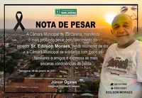 NOTA DE PESAR EDILSON MORAES