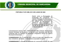 PORTARIA Nº 007 - CMB DE 16 DE JUNHO DE 2020