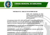 PORTARIA Nº 572 - CMB, DE 27 OUTUBRO 2020