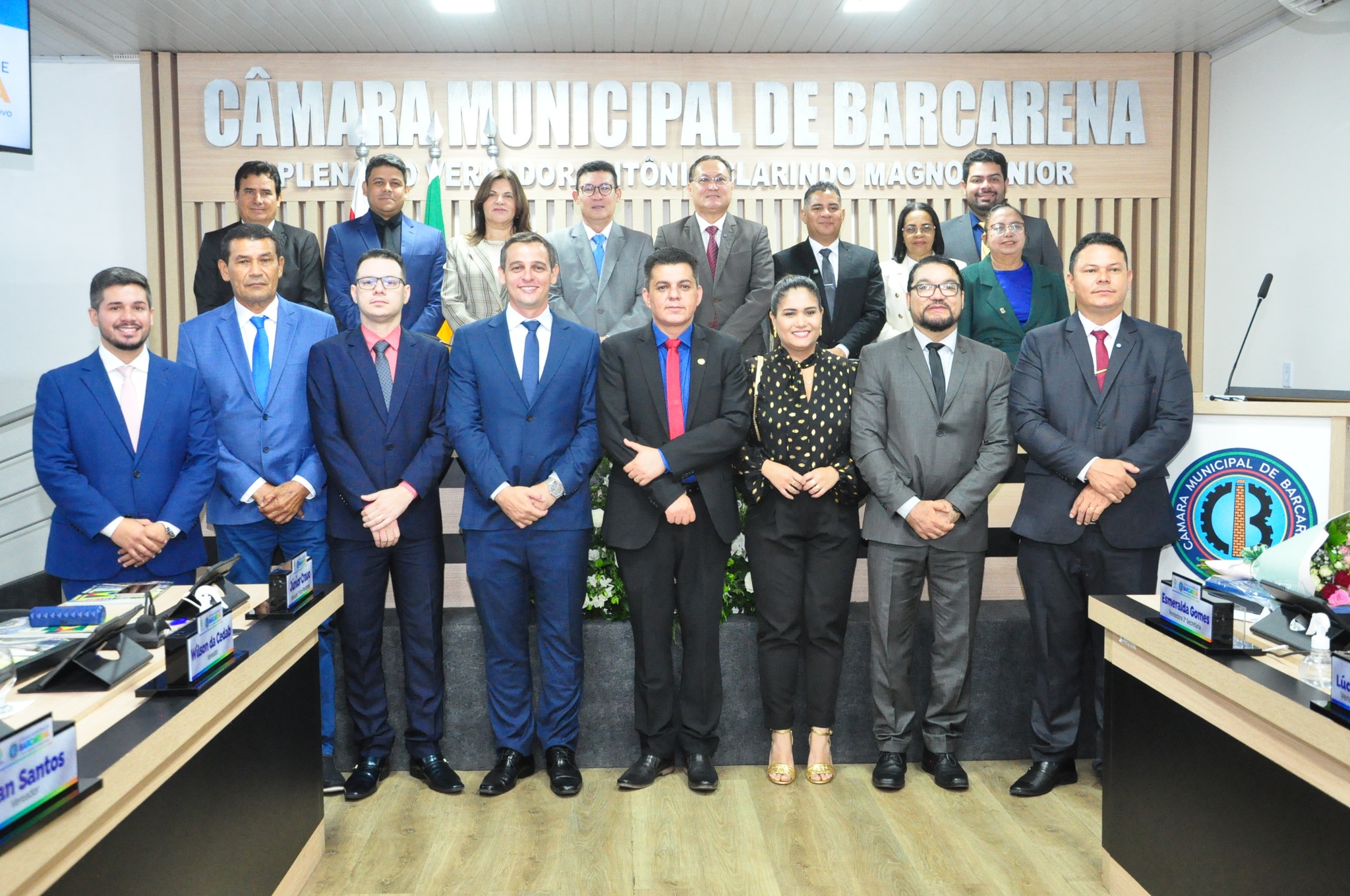 SESSÃO INAUGURAL DE ABERTURA DO 1º PERÍODO LEGISLATIVO DA CÂMARA MUNICIPAL DE BARCARENA