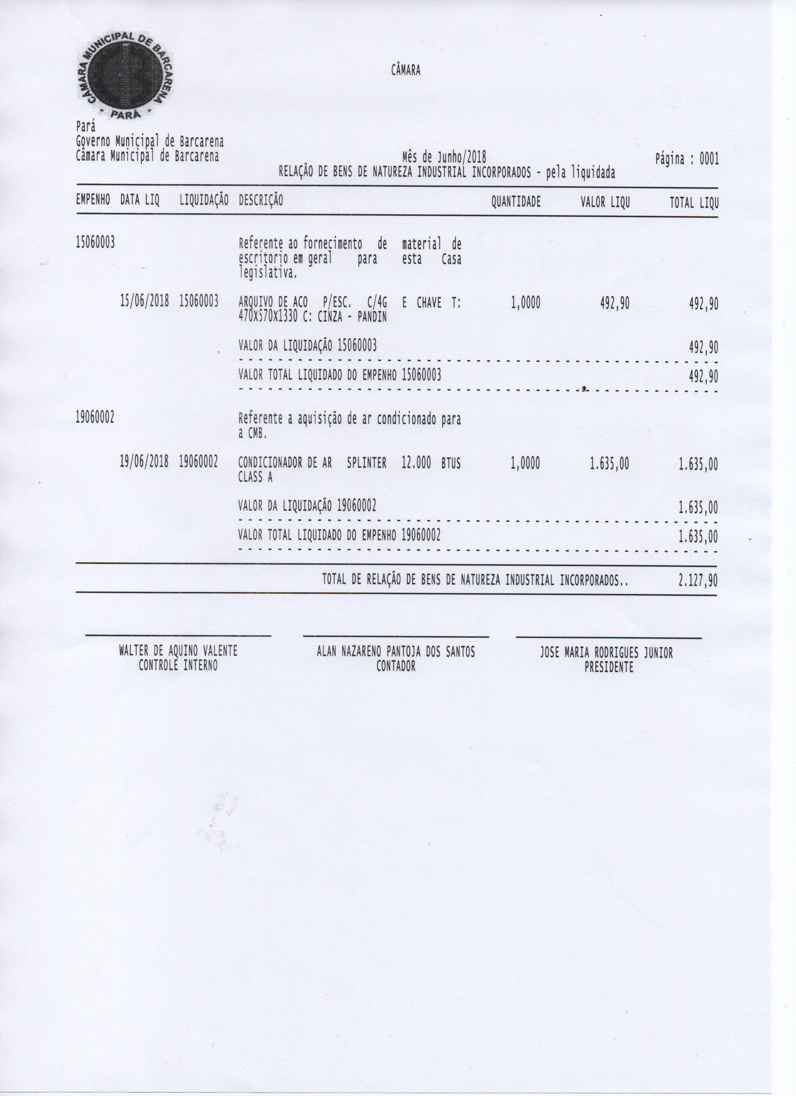 Bens Junho 2018 - ANEXO 02