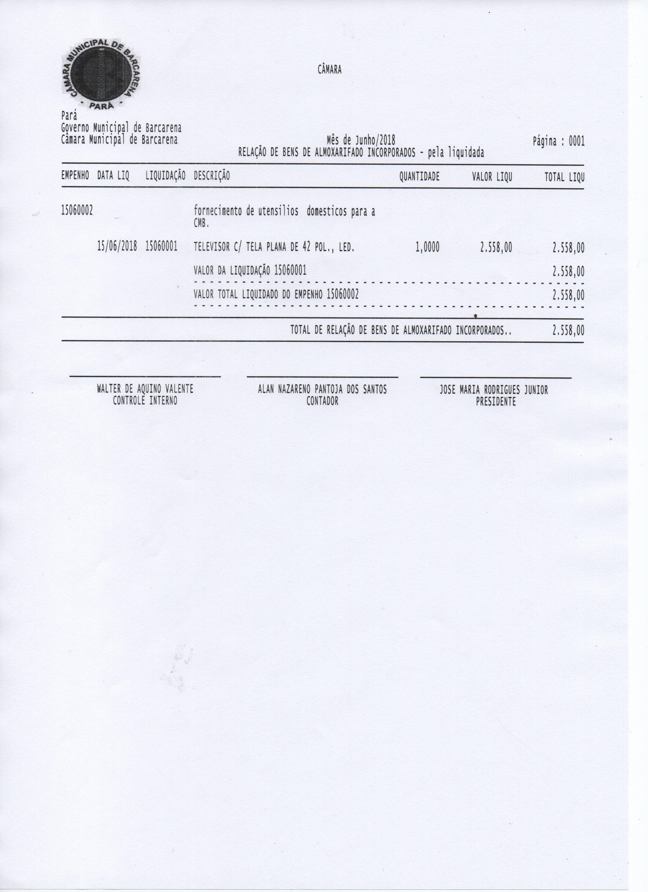 Bens Junho 2018 - ANEXO 01